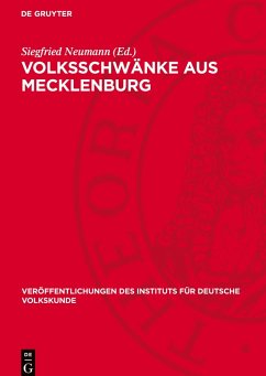 Cover Volksschwänke aus Mecklenburg