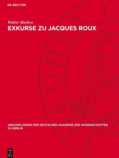 Cover Exkurse zu Jacques Roux