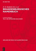 Brandenburgisches Namenbuch, Teil 5, Die Ortsnamen des Barnim