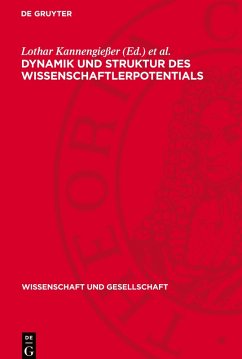 Cover Dynamik und Struktur des Wissenschaftlerpotentials