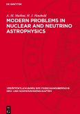Modern Problems in Nuclear and Neutrino Astrophysics Modern Problems in Nuclear and Neutrino Astrophysics