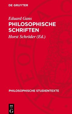 Cover Philosophische Schriften