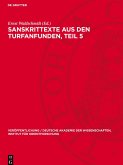 Sanskrittexte aus den Turfanfunden, Teil 5 Sanskrittexte aus den Turfanfunden, Teil 5