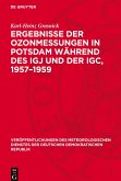 Ergebnisse der Ozonmessungen in Potsdam während des IGJ und der IGC, 1957-1959