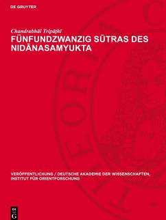 Fünfundzwanzig S¿tras des Nid¿nasamyukta - Tripa_hi, Chandrabhal