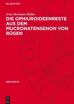 Cover Die Ophiuroideenreste aus dem Mucronatensenon von Rügen