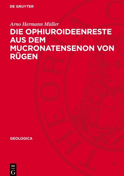 Die Ophiuroideenreste aus dem Mucronatensenon von Rügen