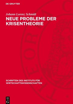 Cover Neue Probleme der Krisentheorie