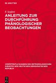 Anleitung zur Durchführung phänologischer Beobachtungen