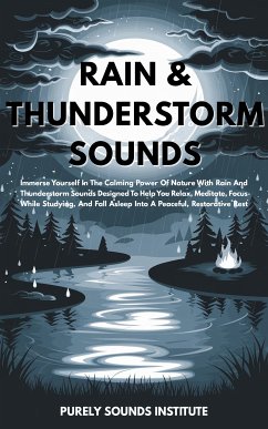 Cover Rain & Thunderstorm Sounds: Immerse Yourself In The Calming Power Of Nature With Rain And Thunderstorm Sounds Designed To Help You Relax, Meditate, Focus While Studying, And Fall Asleep Into A Peaceful, Restorative Rest (eBook, ePUB)