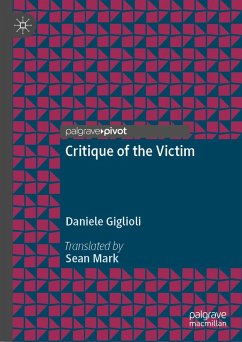 Cover Critique of the Victim (eBook, PDF)