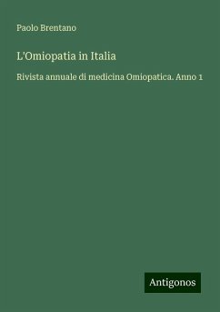 L'Omiopatia in Italia - Brentano, Paolo