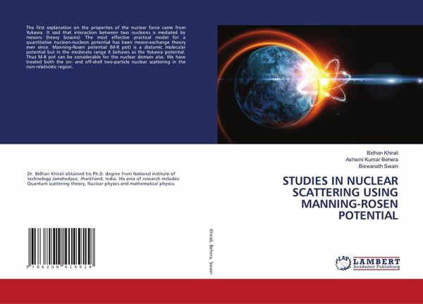 STUDIES IN NUCLEAR SCATTERING USING MANNING-ROSEN POTENTIAL STUDIES IN NUCLEAR SCATTERING USING MANNING-ROSEN POTENTIAL