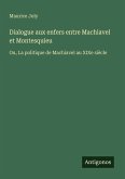 Dialogue aux enfers entre Machiavel et Montesquieu