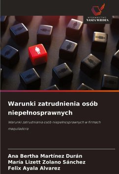 Cover Warunki zatrudnienia osób niepe¿nosprawnych