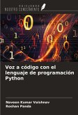 Voz a código con el lenguaje de programación Python