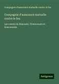 Compagnie d'assurance mutuelle contre le feu Compagnie d'assurance mutuelle contre le feu