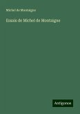 Essais de Michel de Montaigne