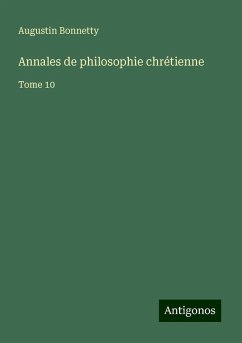 Annales de philosophie chrétienne - Bonnetty, Augustin