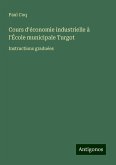 Cours d'économie industrielle à l'École municipale Turgot Cours d'économie industrielle à l'École municipale Turgot
