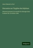 Discussion sur l'hygiène des hôpitaux