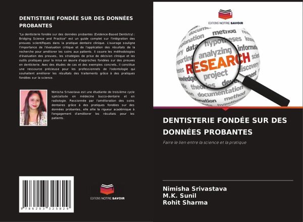 DENTISTERIE FONDÉE SUR DES DONNÉES PROBANTES