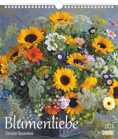 Cover Blumenliebe 2026 - Foto-Kalender - Wand-Kalender - 30x34 - Blumen-Liebe
