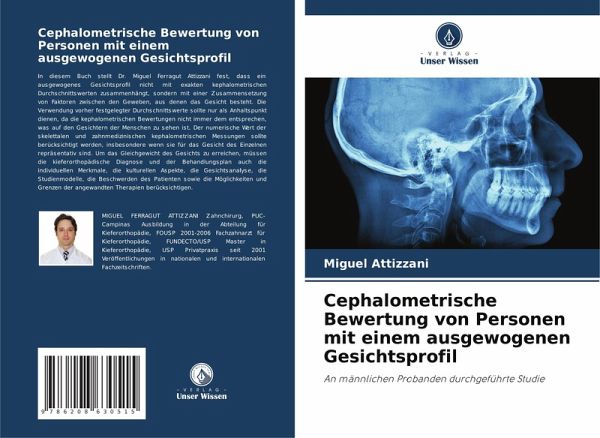 Cephalometrische Bewertung von Personen mit einem ausgewogenen Gesichtsprofil