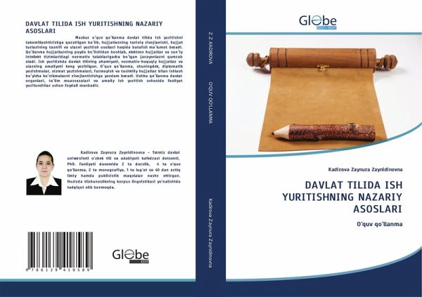 DAVLAT TILIDA ISH YURITISHNING NAZARIY ASOSLARI