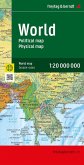 World map, political - physical, english, 1:20.000.000, folded, freytag & berndt World map, political - physical, english, 1:20.000.000, folded, freytag & berndt