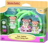 Sylvanian Families 5801 - Deer Babies Floral Swing Set, Reh Babys mit Blumenschaukel, Spielset Sylvanian Families 5801 - Deer Babies Floral Swing Set, Reh Babys mit Blumenschaukel, Spielset