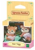 Sylvanian Families 5800 - Deer Twins, Reh Zwillinge, Spielset mit 2 Baby Tierfiguren und Lokomotive Sylvanian Families 5800 - Deer Twins, Reh Zwillinge, Spielset mit 2 Baby Tierfiguren und Lokomotive