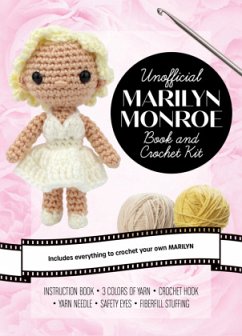 Cover Unofficial Marilyn Monroe Book and Crochet Kit