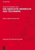 Die Gedichte Heinrichs des Teichners, Band 3, (Gedicht Nr. 537-729)