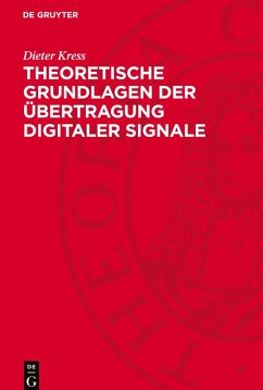 Cover Theoretische Grundlagen der Übertragung digitaler Signale