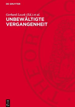 Cover Unbewältigte Vergangenheit