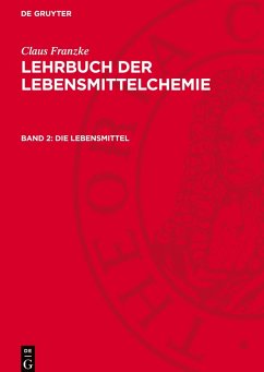 Cover Lehrbuch der Lebensmittelchemie, Band 2, Die Lebensmittel