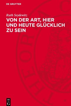 Cover Von der Art, hier und heute glücklich zu sein