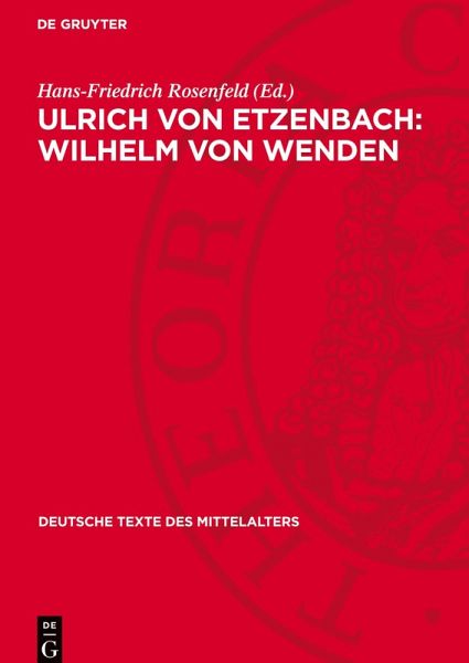 Ulrich von Etzenbach: Wilhelm von Wenden Ulrich von Etzenbach: Wilhelm von Wenden