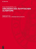 Urkunden des ägyptischen Altertums, Abteilung 4, Teil 5, Urkunden der 18. Dynastie