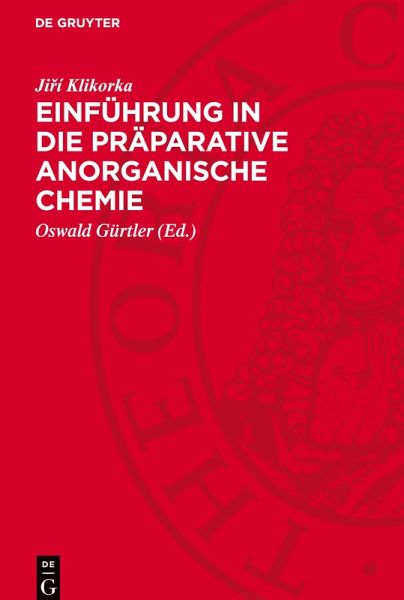 Einführung in die präparative anorganische Chemie Einführung in die präparative anorganische Chemie