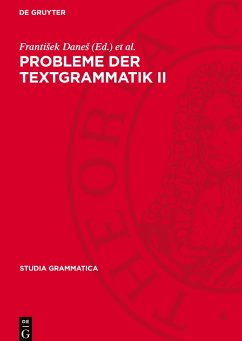 Cover Probleme der Textgrammatik II