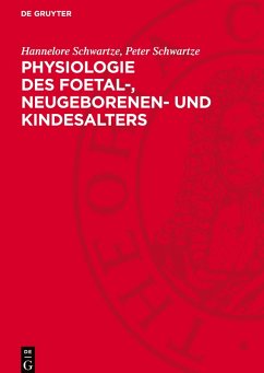 Cover Physiologie des Foetal-, Neugeborenen- und Kindesalters