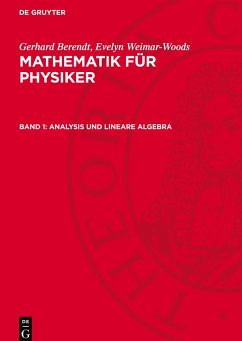 Cover Mathematik für Physiker, Band 1, Analysis und lineare Algebra
