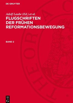 Cover Flugschriften der frühen Reformationsbewegung, Band 2, Flugschriften der frühen Reformationsbewegung Band 2