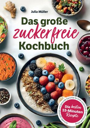 Das große zuckerfreie Kochbuch: Die besten 15-Minuten-Rezepte - Schnelle, günstige und gesunde Gerichte für eine zuckerf Das große zuckerfreie Kochbuch: Die besten 15-Minuten-Rezepte - Schnelle, günstige und gesunde Gerichte für eine zuckerf