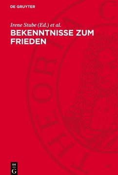 Cover Bekenntnisse zum Frieden