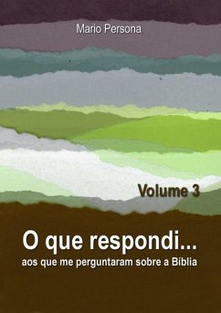 Cover O Que Respondi... (volume 3) (eBook, ePUB)