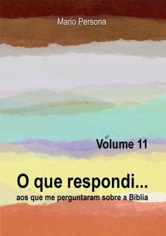 Cover O Que Respondi... (volume 11) (eBook, ePUB)