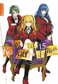 Kakegurui Twin 15 - Kawamoto, Homura;Saiki, Kei
